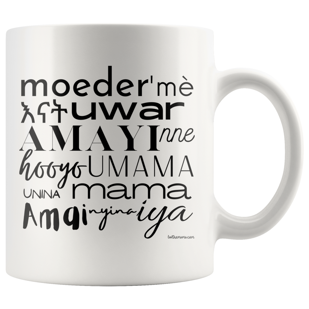 Mother in African Languages Mug