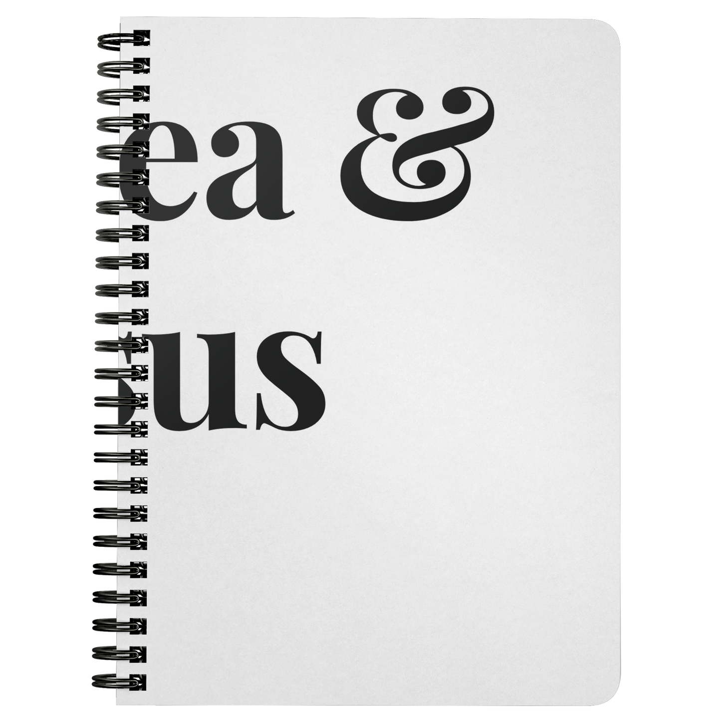 Hot Tea & Jesus Spiral Notebook