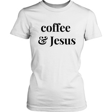 Load image into Gallery viewer, Grace Coffee &amp; Jesus Tee