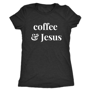 Aniston Coffee & Jesus Tee