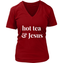 Load image into Gallery viewer, Gwynne Hot Tea &amp; Jesus Tee